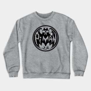 Pi Man Vampire Bat Logo Crewneck Sweatshirt